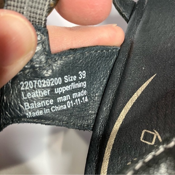 Dansko black leather sandals size 39 - Picture 5 of 8